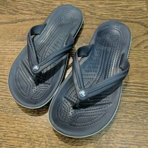 Navy Women's Croc Sandals